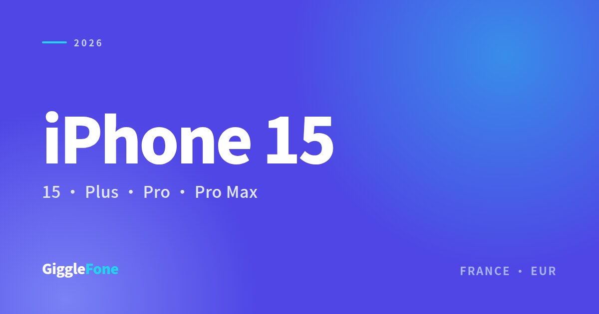 iPhone 15 et 15 Pro en 2026 : un même nom, deux destins face à l'IA